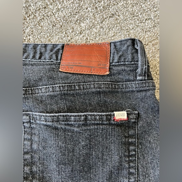 VANS Customade Jeans For You Jeans 36x34 Denim Straight Dark Wash - Picture 12 of 14